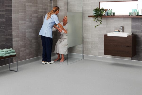 Cool Pebble Vinyl Flooring 5767