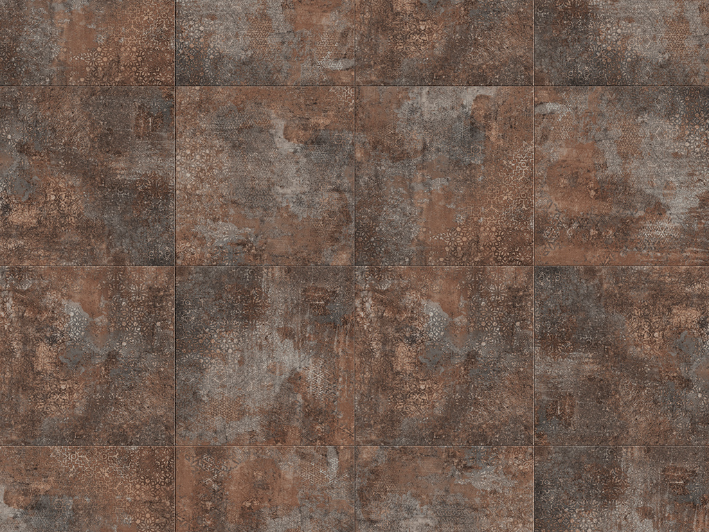 Rusted Stencil Concrete Vinyl Flooring 9141 Rusted Stencil Concrete Vinyl Flooring 9141
