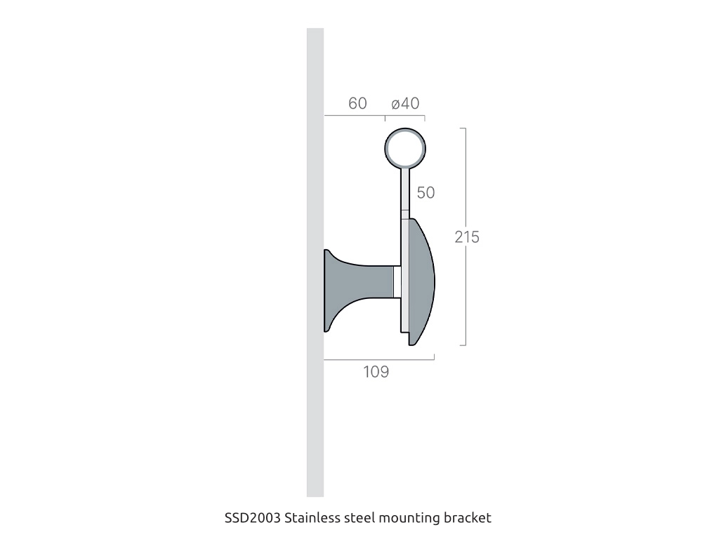 SSD2003 Stainless steel mounting bracket