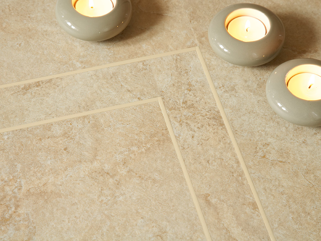 Cream Feature Strips Vinyl Flooring 0032 Cream Feature Strip Vinyl Flooring 0032