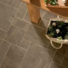 Maple Marquetry Strip Vinyl Flooring 2056
