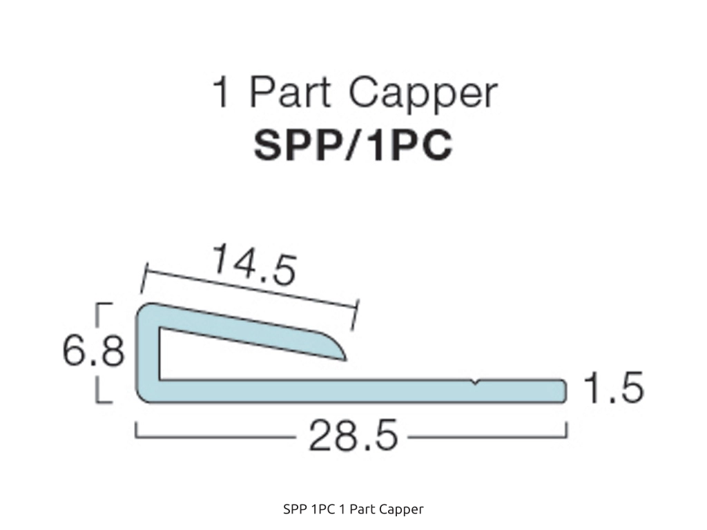 SPP 1PC 1 Part Capper