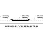 Floor Repair Trim Extrusion AVR5020