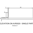 Floor Repair Trim Extrusion AVR5020