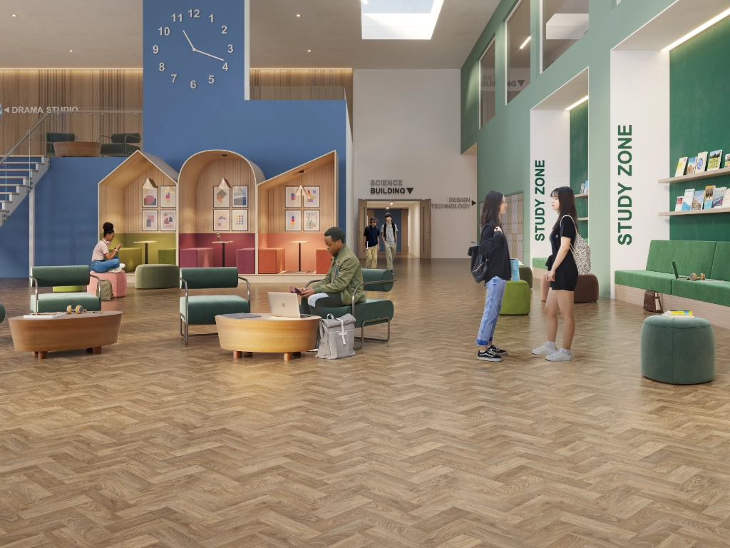 Polyflor Eton Oak Parquet 3392