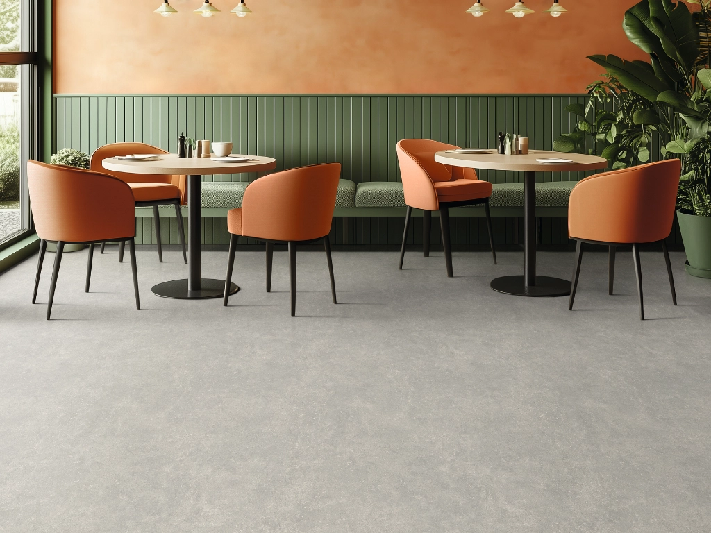 Polyflor Silentflor PUR Dove Cement 8958