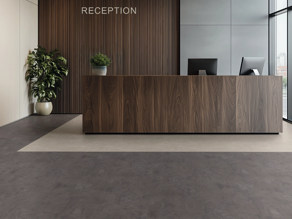 Polyflor Silentflor PUR Sepia Cement 8960