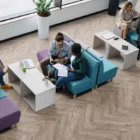 Polyflor Silentflor Upland Oak Parquet 8957