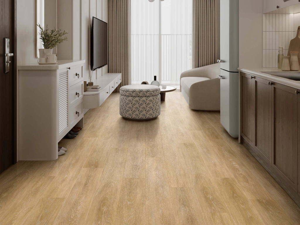 Polyflor Fusionline Acoustic PUR Cadence Oak 7936