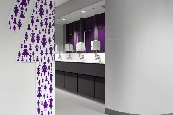 Gradus SureProtect Artworx SPA25S Bespoke Wall Cladding - Eastwood High School UK