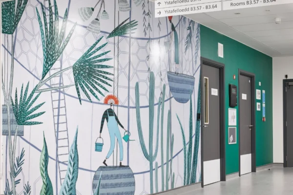 Gradus SureProtect Artworx SPA25S Bespoke Wall Cladding - Grange University Hospital